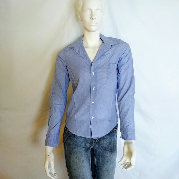 Frank & Eileen Barry Gingham Button Down Shirt - Picture 1 of 8